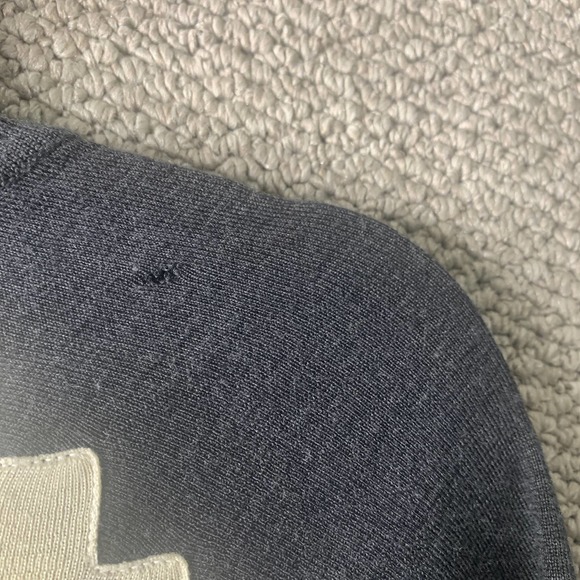 Escada Womens Sweater Size 36 Cream Gray Virgin Wool Turtleneck‎ Long Sleeves - Picture 6 of 14